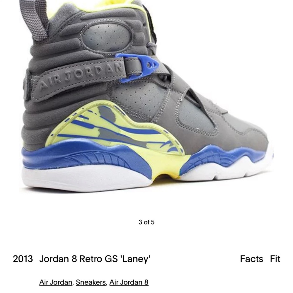 Jordan 8 Laneys - Picture 14 of 16